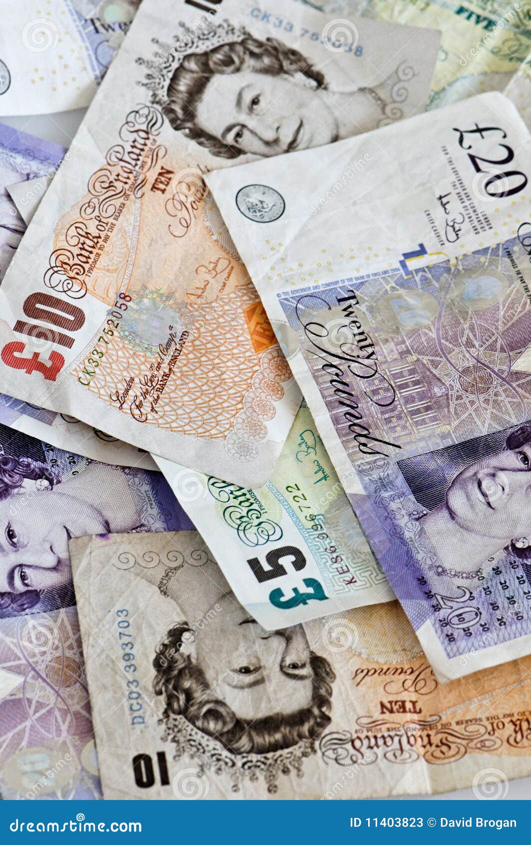 Billets de banque anglais photo stock éditorial. Image du côté 11403823