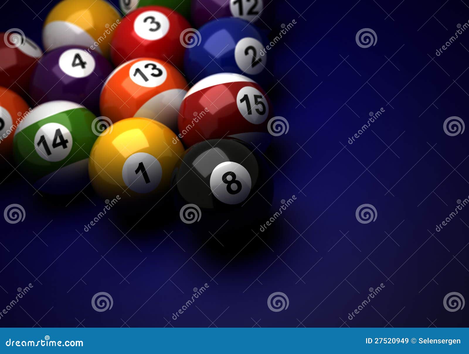 Billiard Balls stock illustration. Illustration of activity 27520949