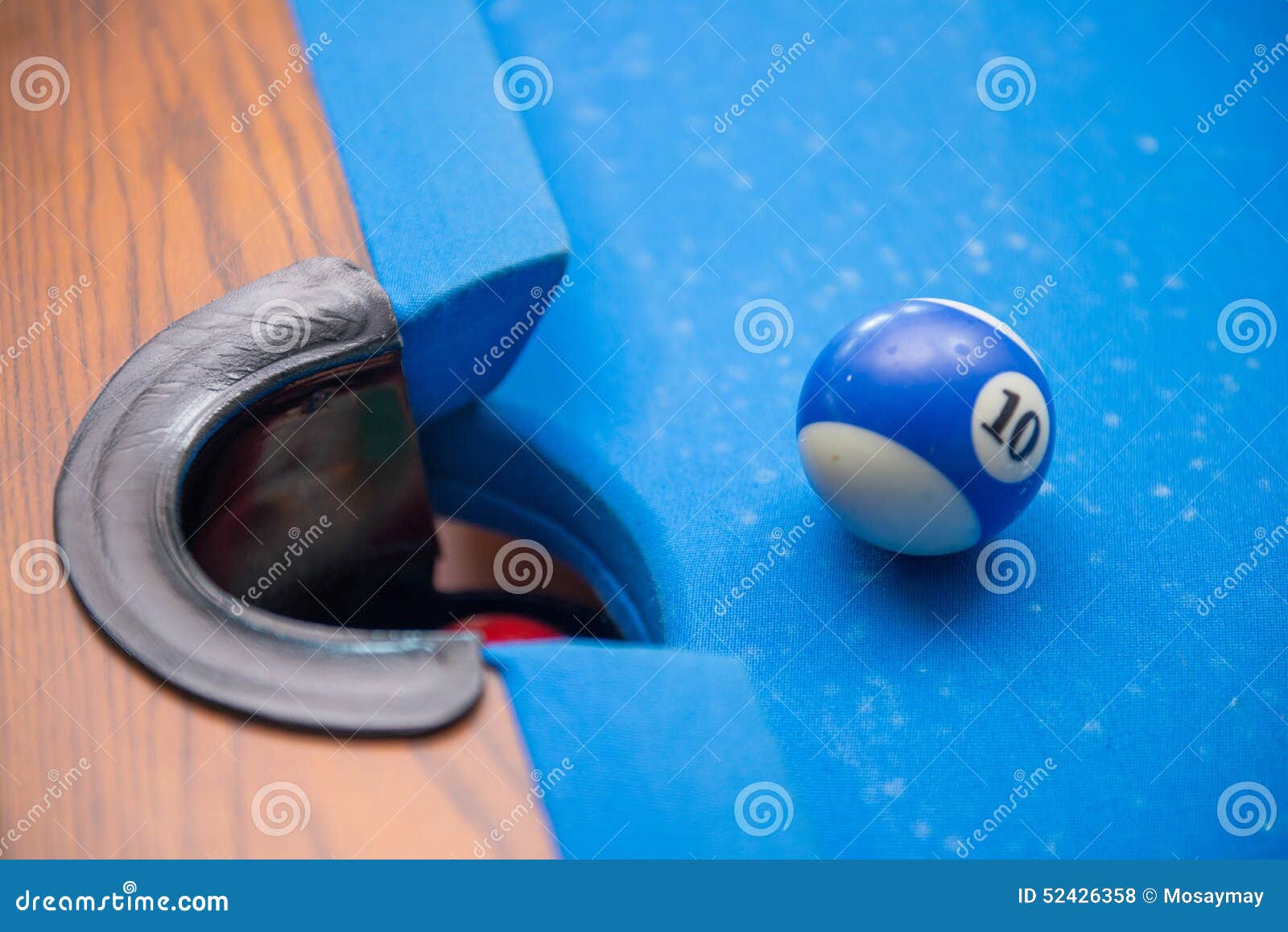 Billiard Balls in Front of the Hole Stock Photo Image of balls