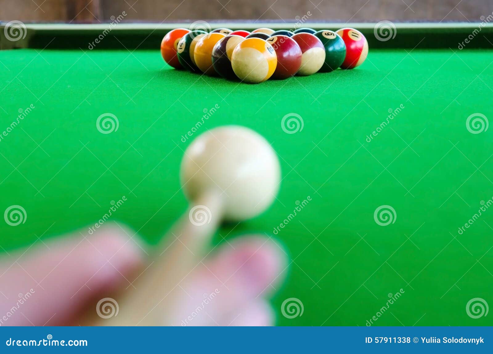 Billiard balls stock photo. Image of leisure, competitive 57911338