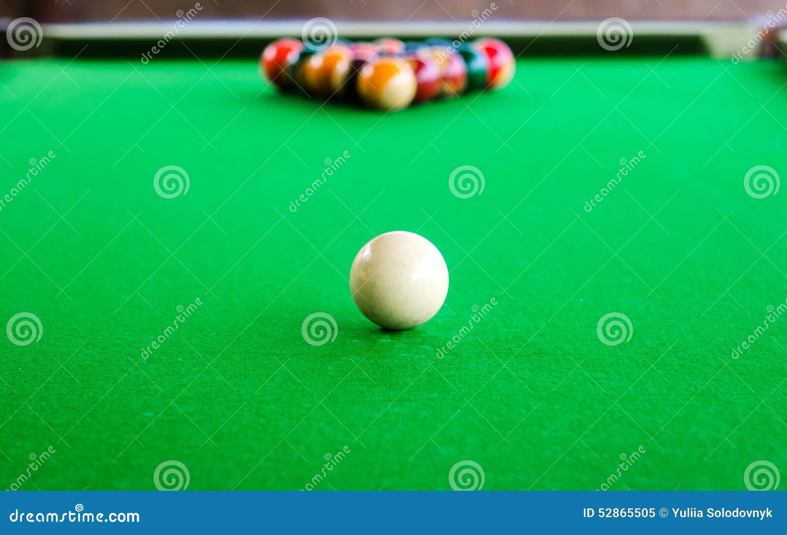Billiard stock image. Image of concentration, gambling 52865505