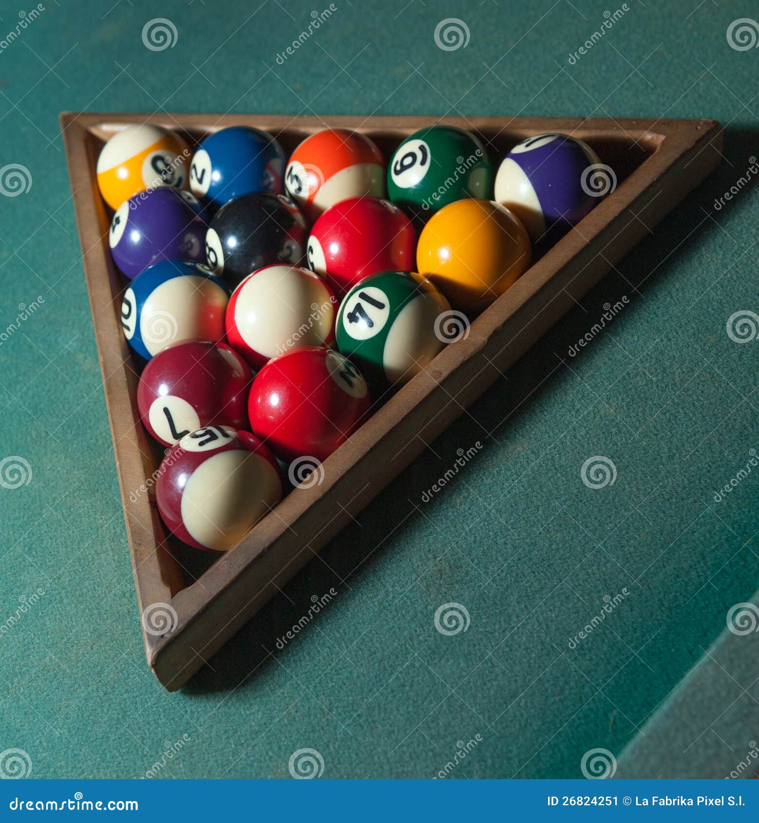 Billiards stock image. Image of number, table, recreation 26824251