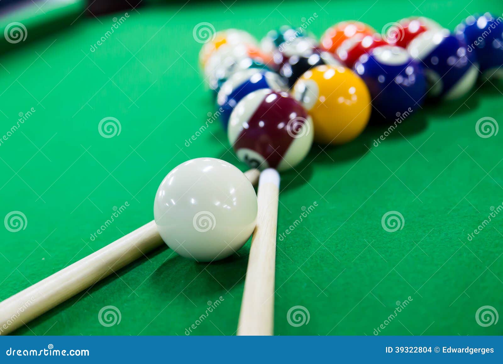 Billiards game stock photo. Image of close, billiard 39322804