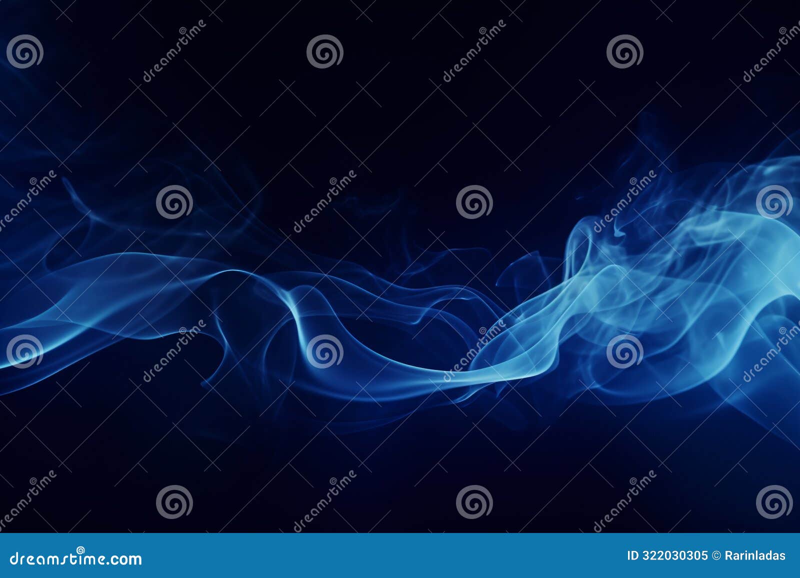 billows of blue smoke rising from dark background, abstract atmospheric , ethereal and mysterious artistic visual