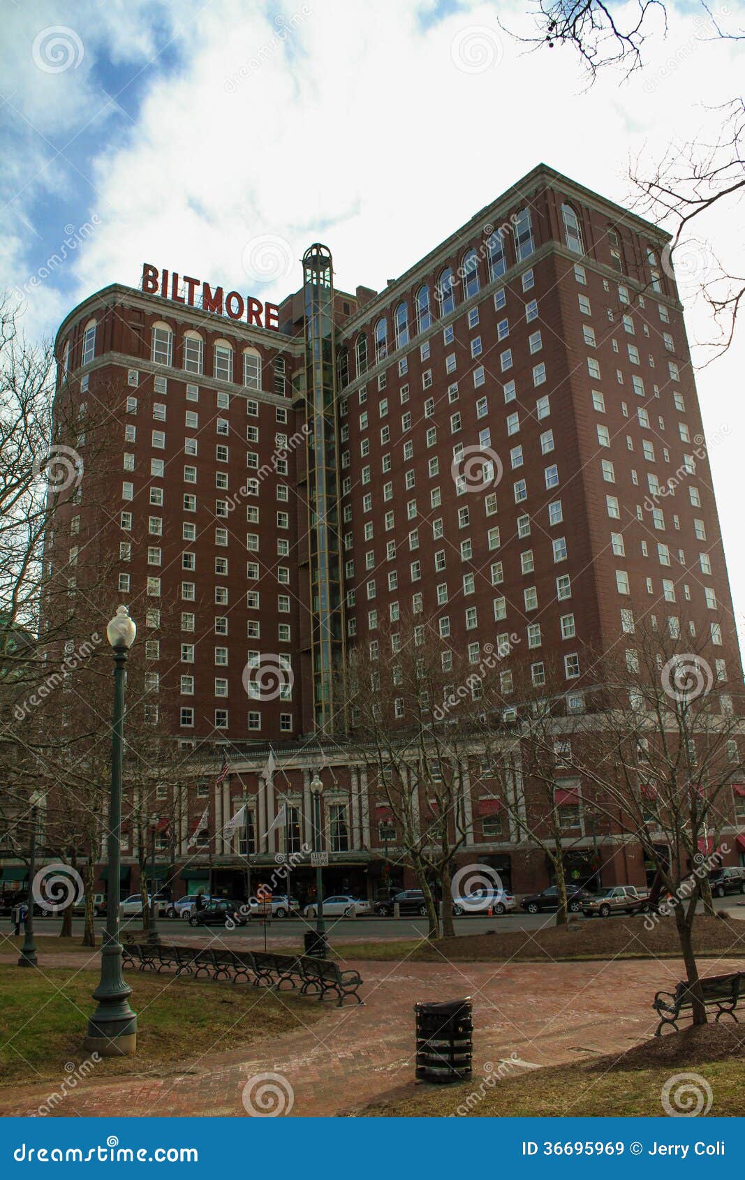 Biltmore Hotel, Providence, RI. The Famous Biltmore Hotel in Providence, Rhode Island.