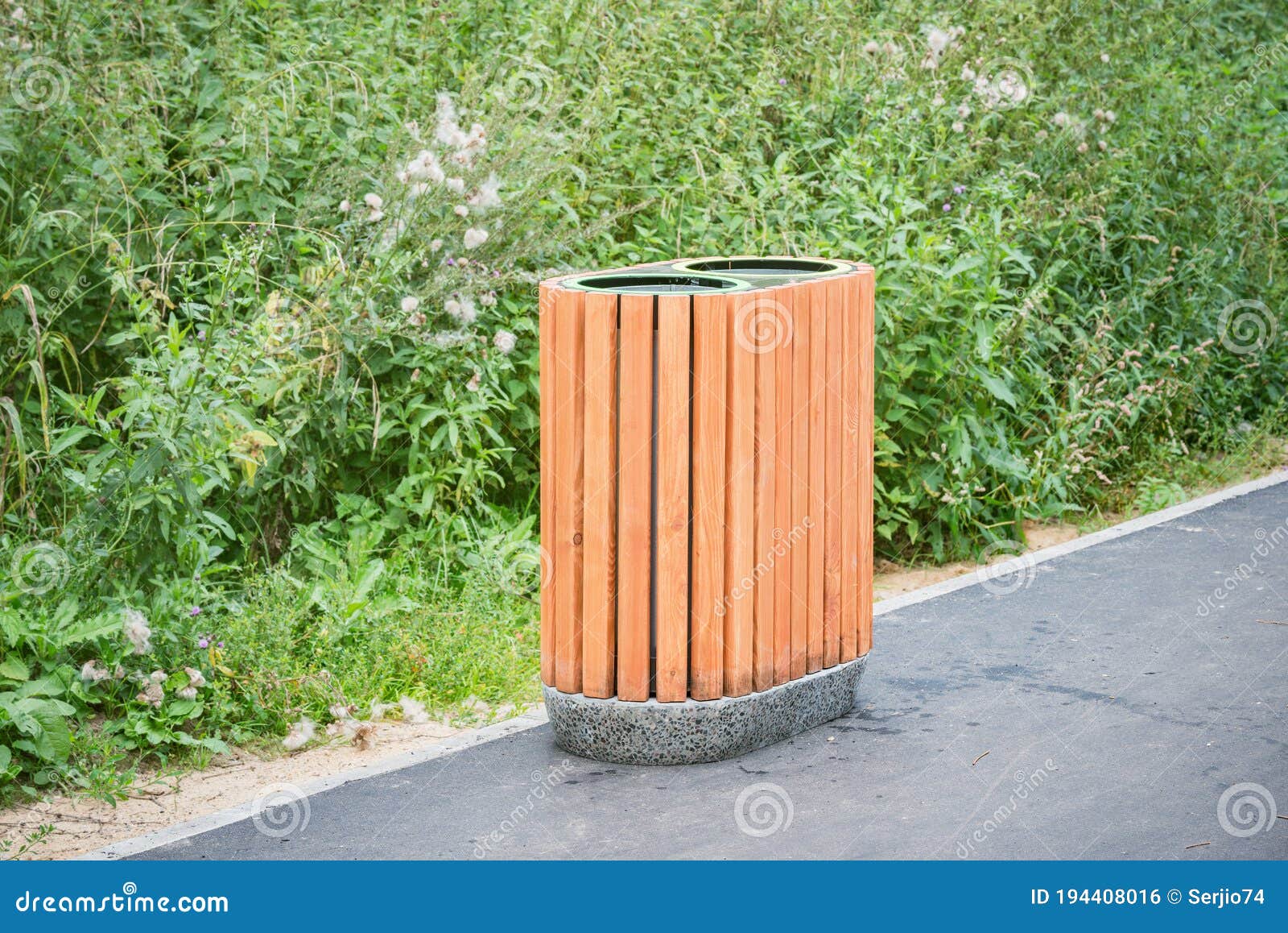 Bin for waste collection stock photo. Image of conservation 194408016