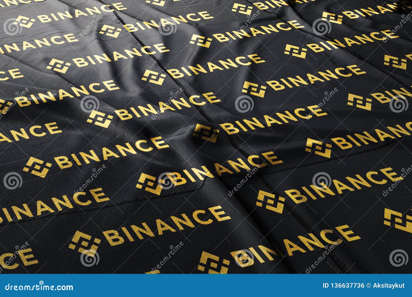 Binance BNB Cryptocurrency Illustration Stock Photo ...