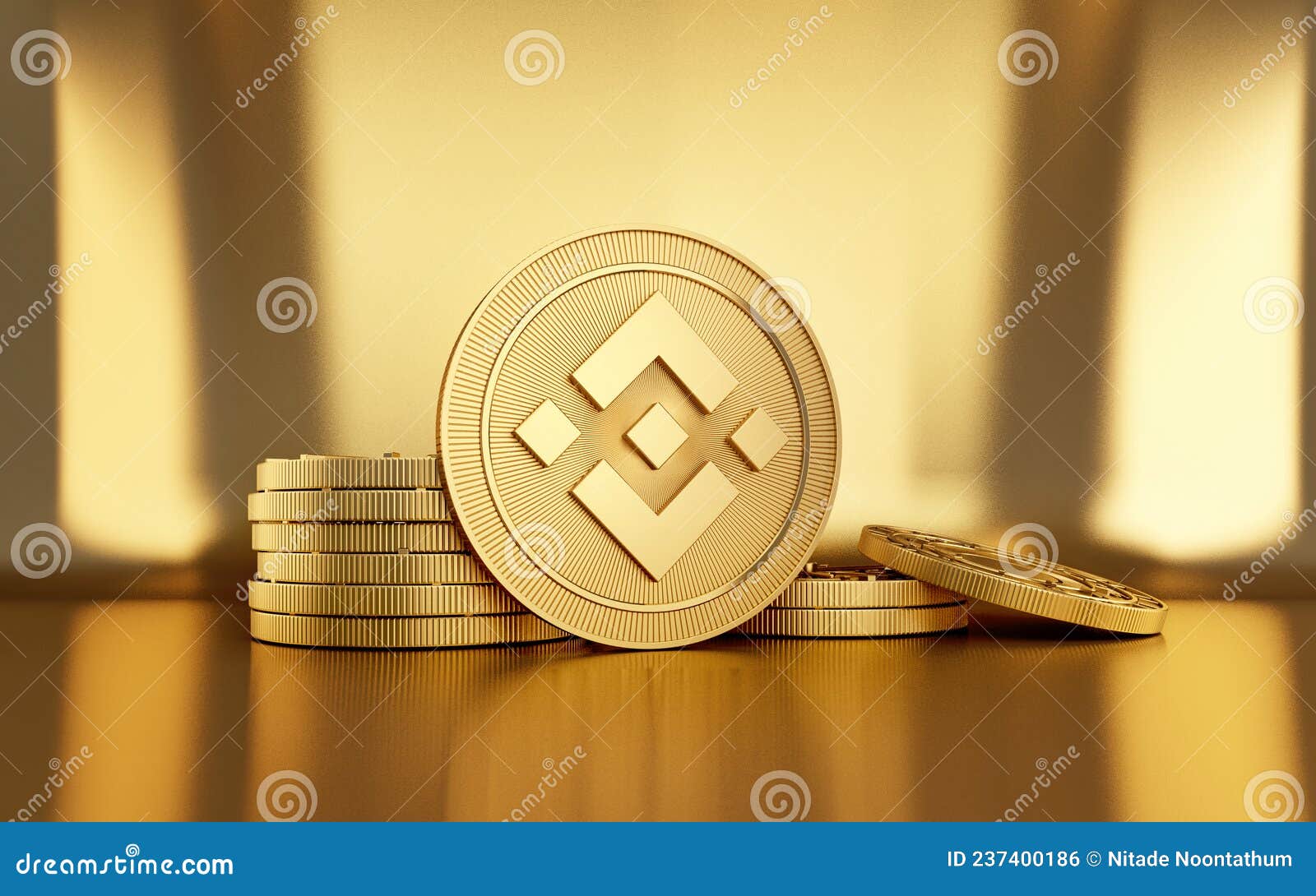 Binance Coin BNB Digital Cryptocurrency. Editorial Photo - Illustration of  exchange, blockchain: 237400186