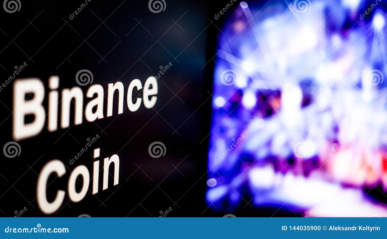 Binance Coin Cryptocurrency Token. Behavior Of The ...