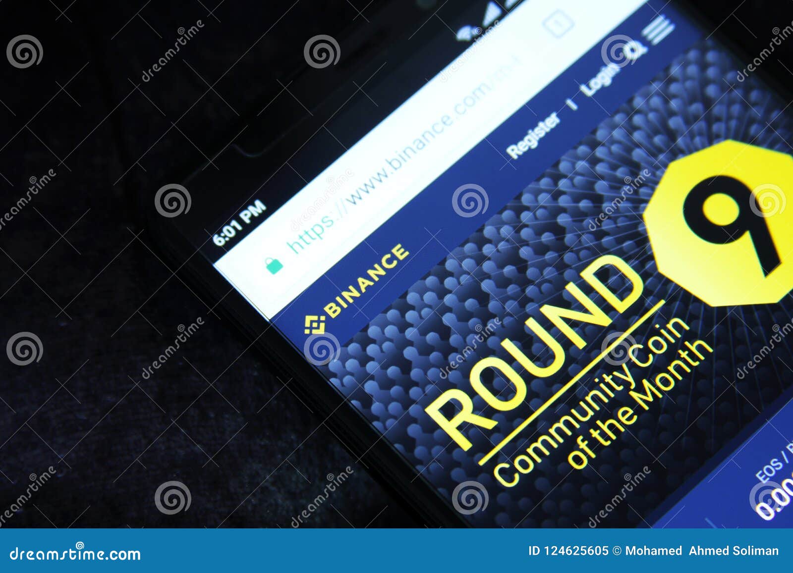 Binance Cryptocurrency Exchange Editorial Image - Image of ...