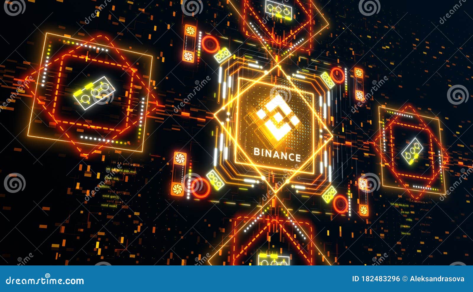 Binance Cryptocurrency Exchange Platform Symbol. Trading ...