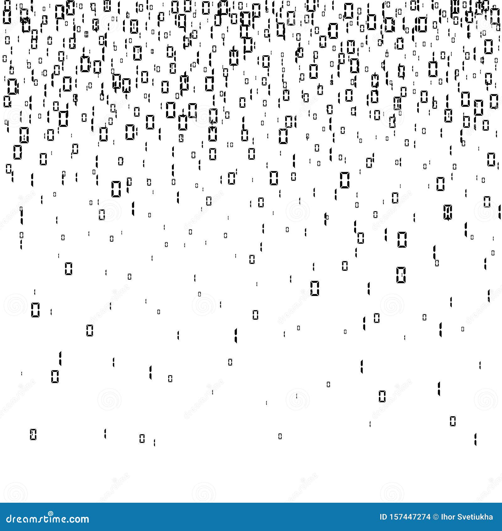 binary code background. digital data stream encoding. matrix.  