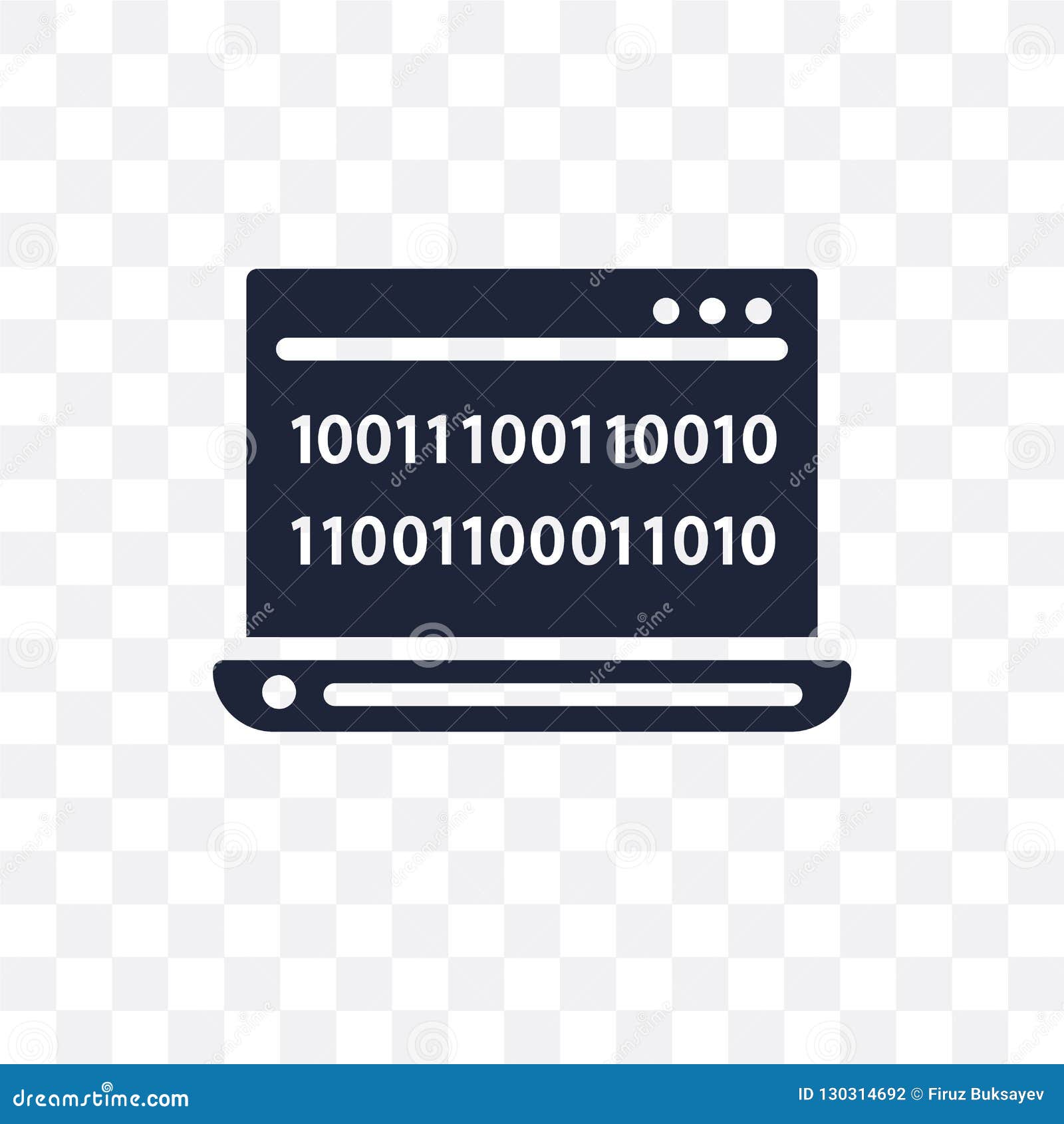 Binary Code Transparent Icon. Binary Code Symbol Design from Pro Stock ...