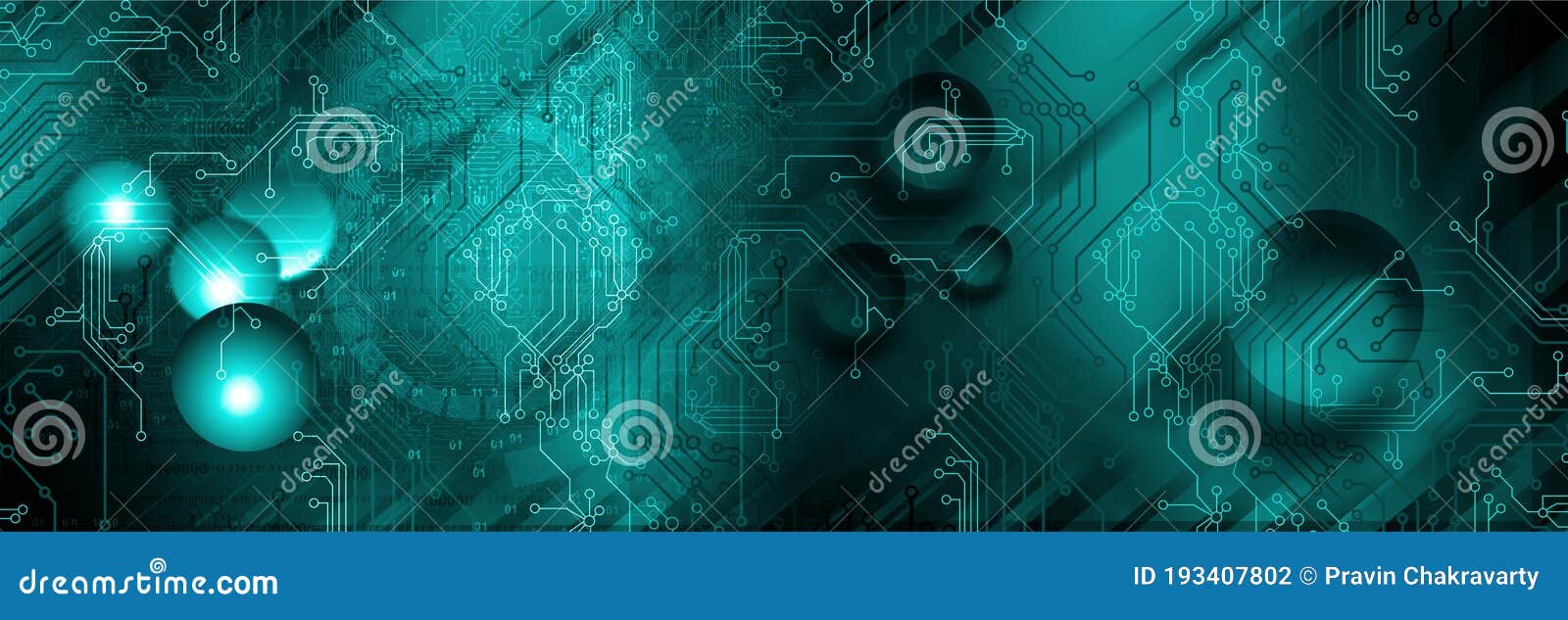 Binary Matrix Code on the Screen. Numbers of the Computer Matrix. the