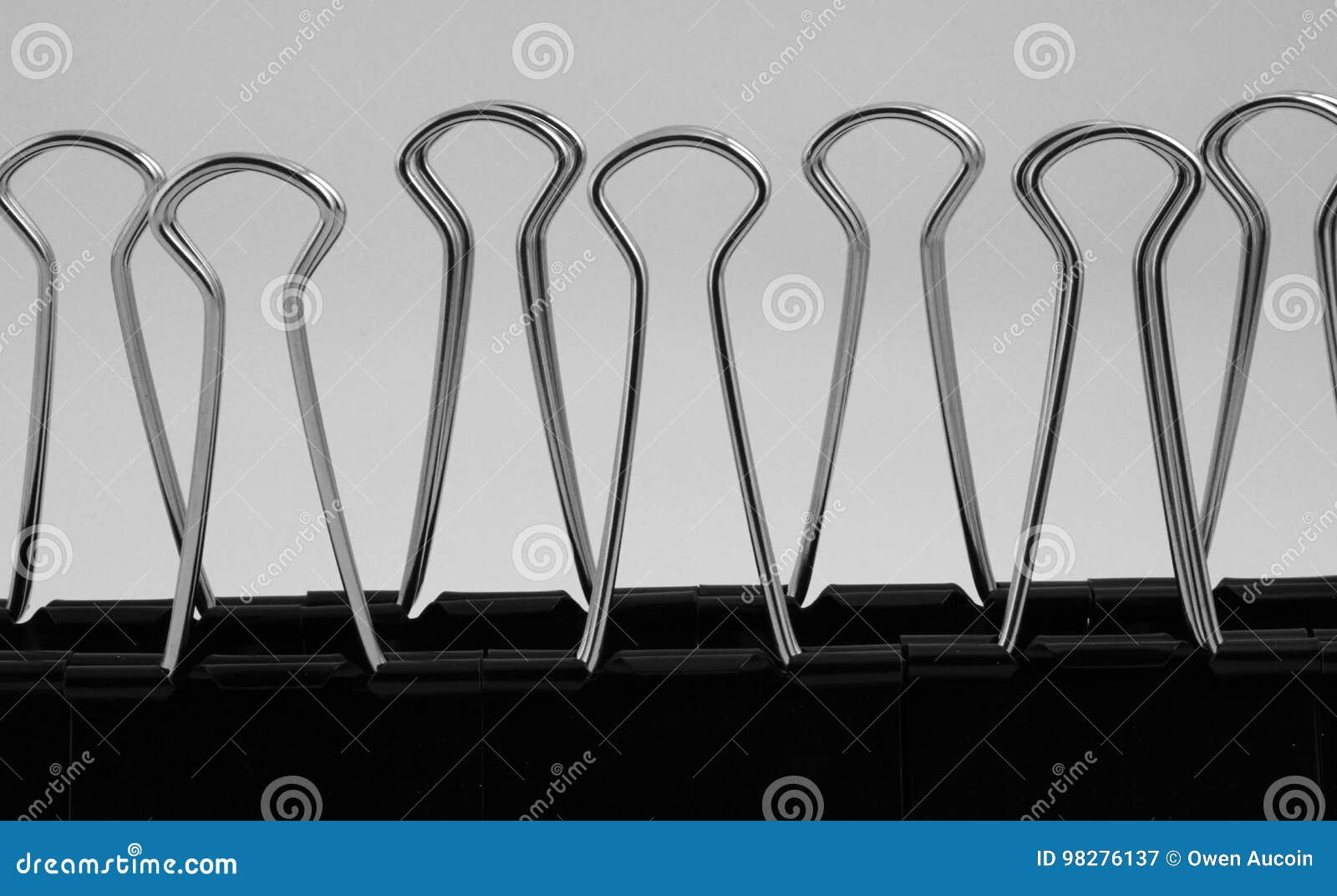 Binder Clips stock image. Image of clips, upside, binder 98276137