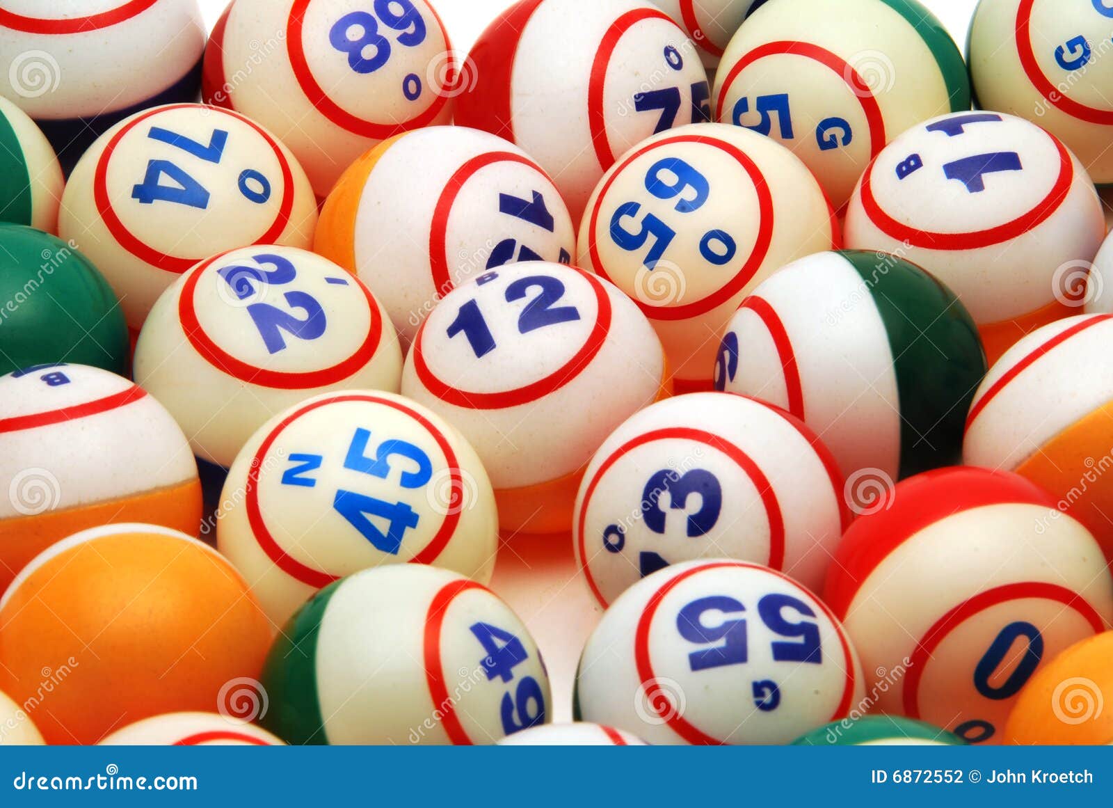 Bingo Ball Background stock photo. Image of pile, numbers 6872552