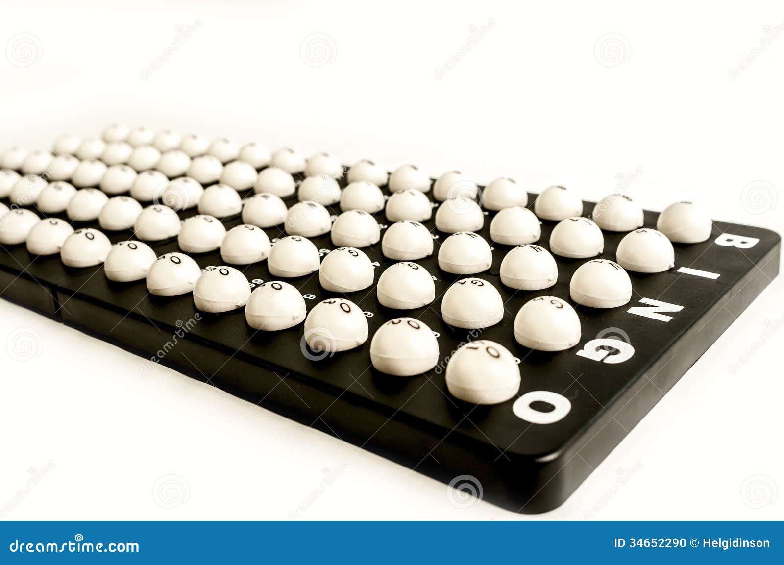 Bingo balls stock photo. Image of betting, gold, luck 34652290