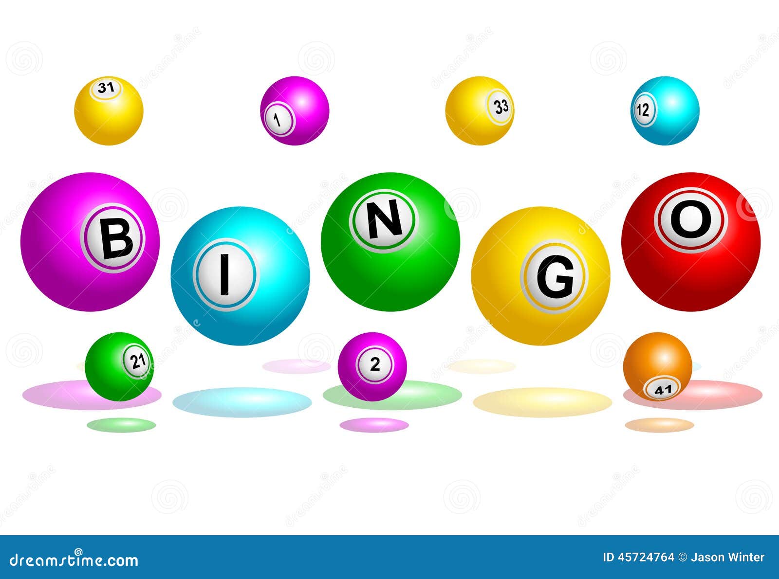 bingo balls text