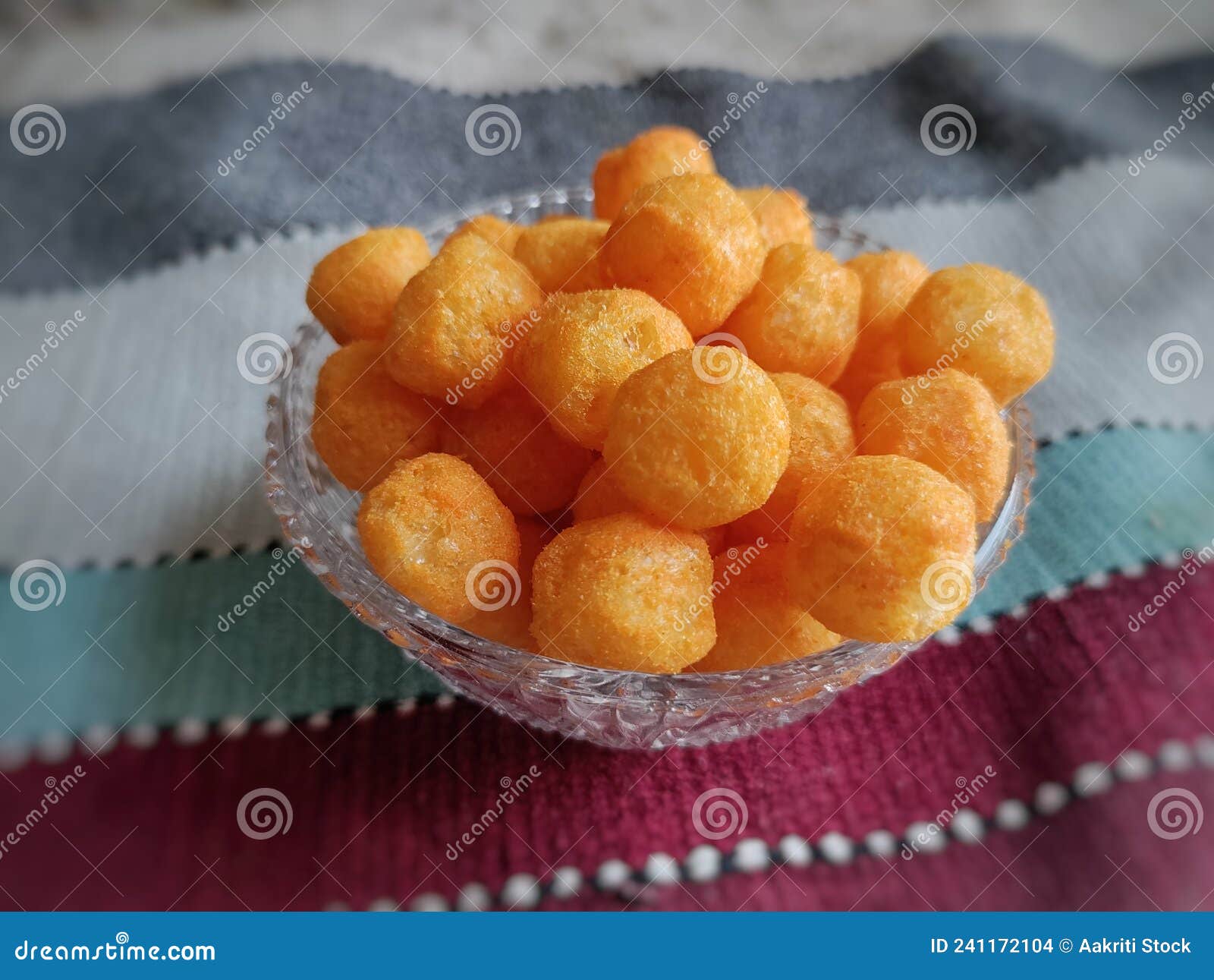 Airy Cheese Balls stock image. Image of puff, crunchy - 19345051