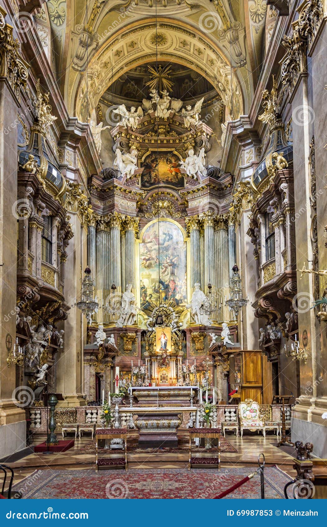 Is Een Kerk Een Anbi Binnenland Van St Peter' S Kerk, Een Barokke Rooms-katholieke Parochie