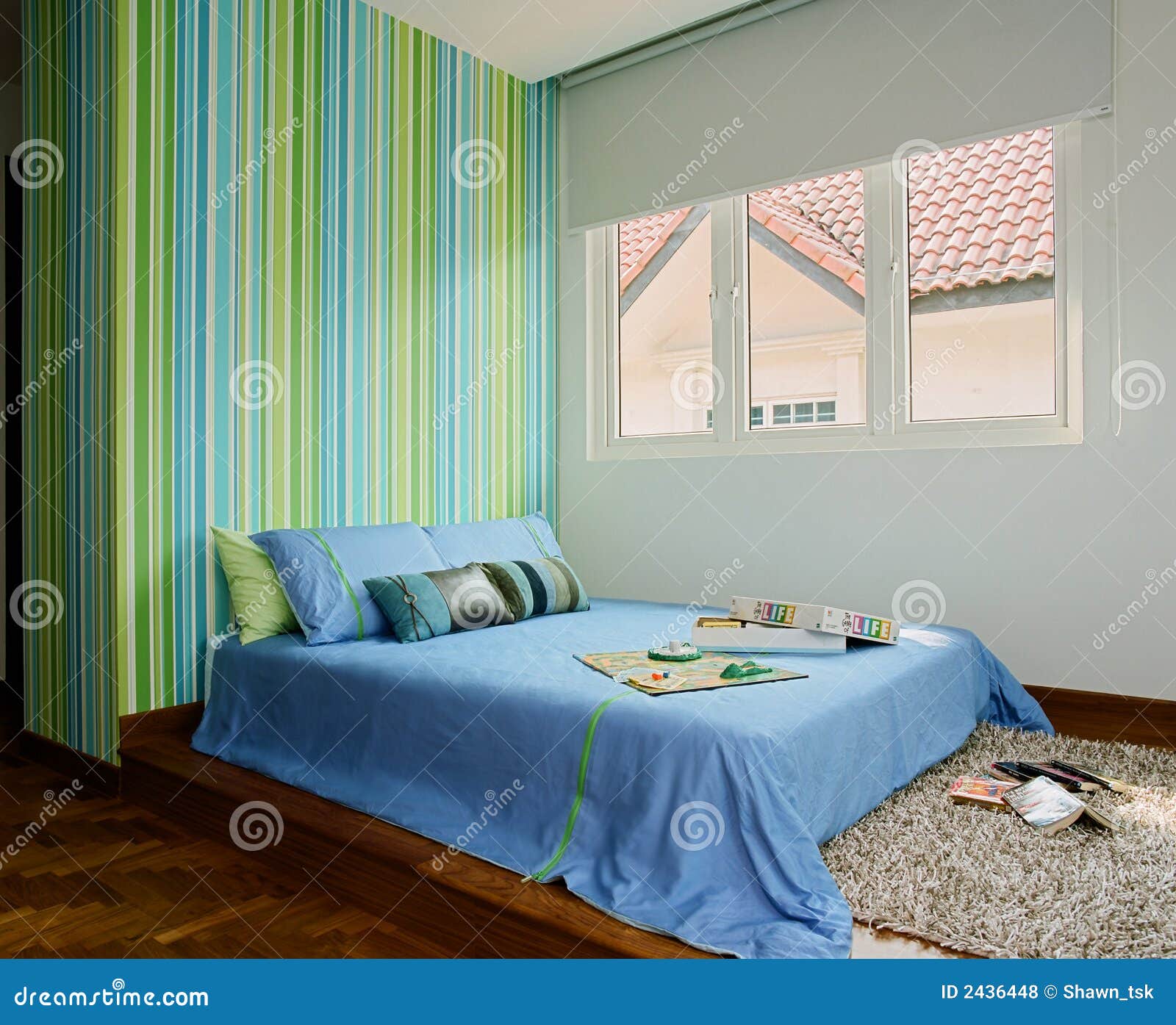 Binnenlands ontwerp slaapkamer royalty vrije stock foto's ...