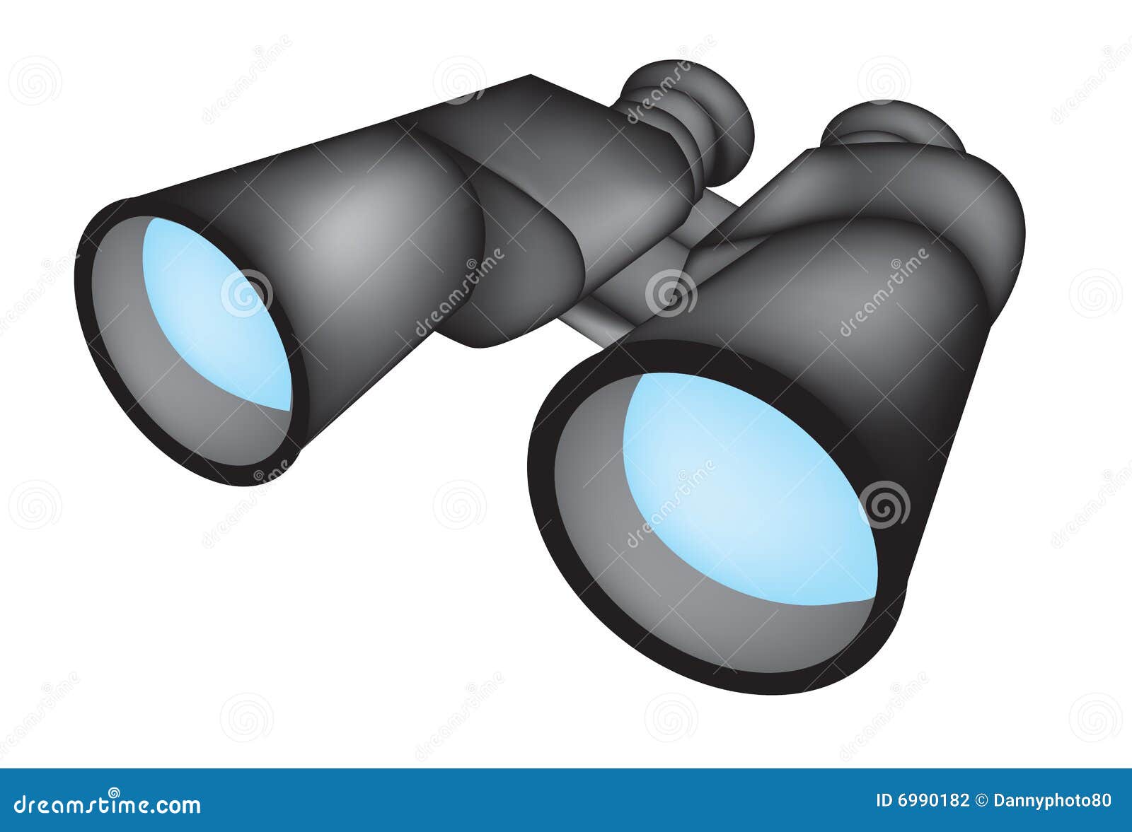 Binoculars stock illustration. Illustration of background 6990182