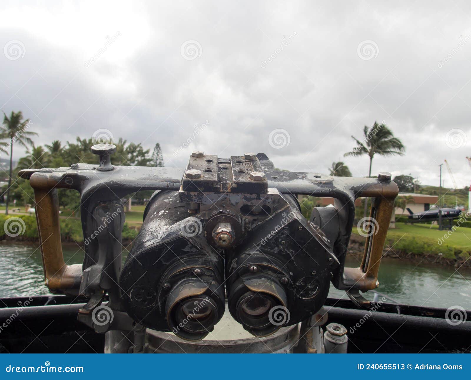 Binoculars editorial stock photo. Image of paradise 240655513