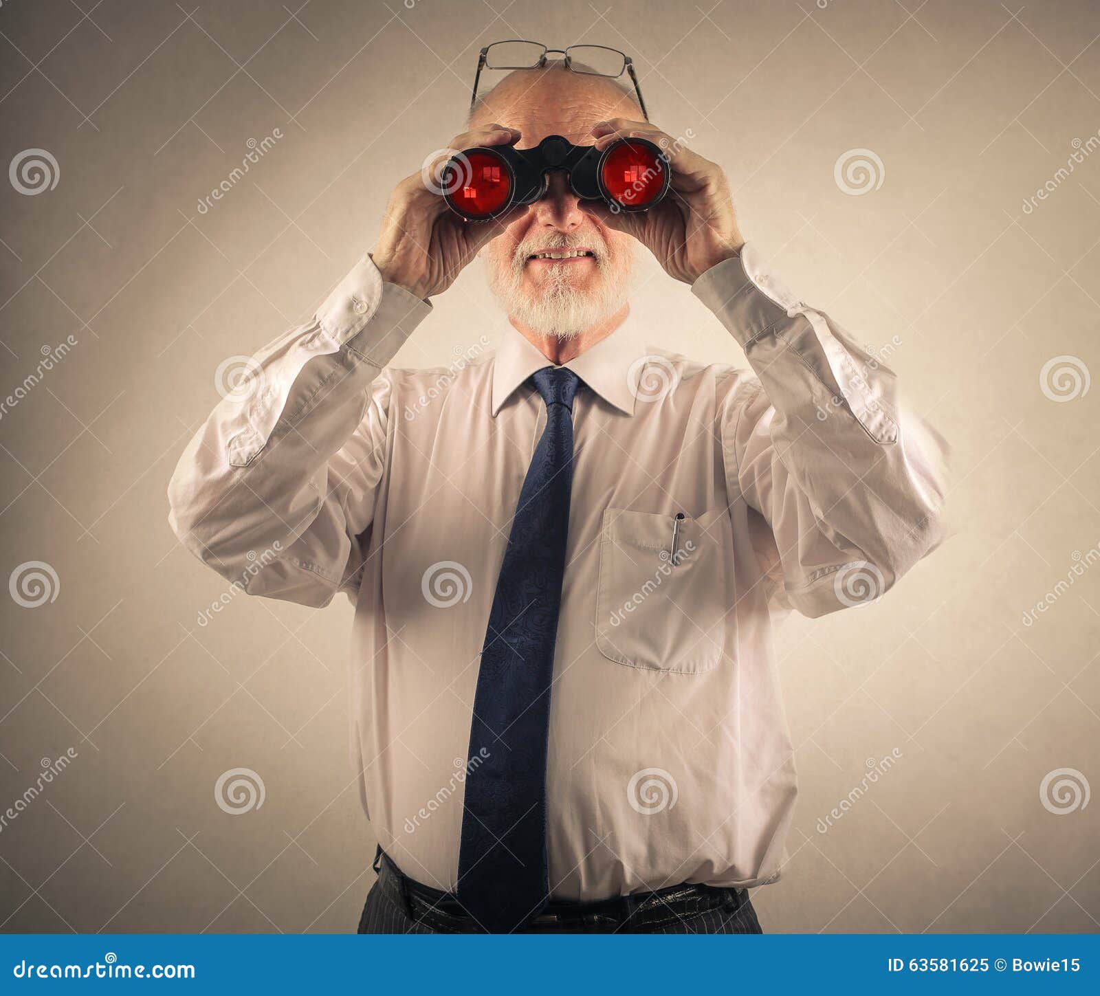 Binoculars stock image. Image of occupation, alone, businessman 63581625