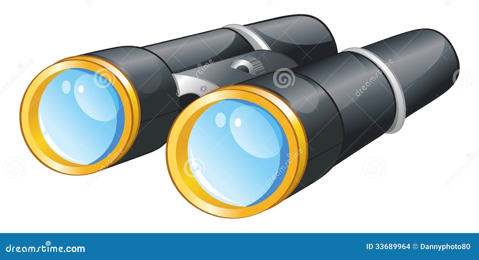 Binoculars stock illustration. Illustration of object 33689964
