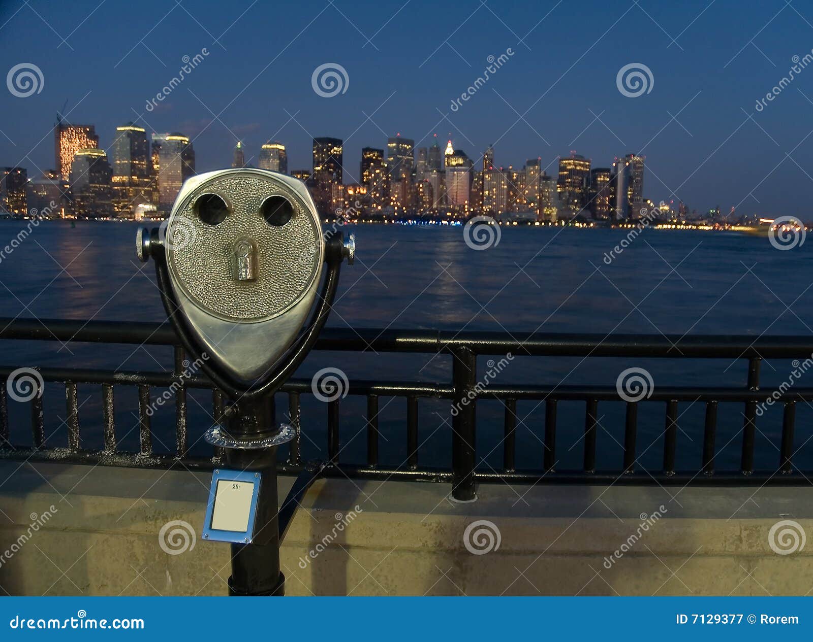Binoculars and nyc stock image. Image of jersey, binocular 7129377
