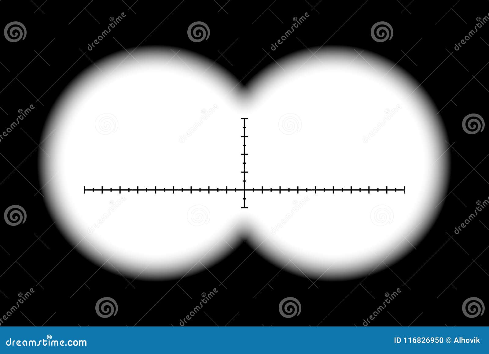 Binoculars view stock vector. Illustration of navigation 116826950