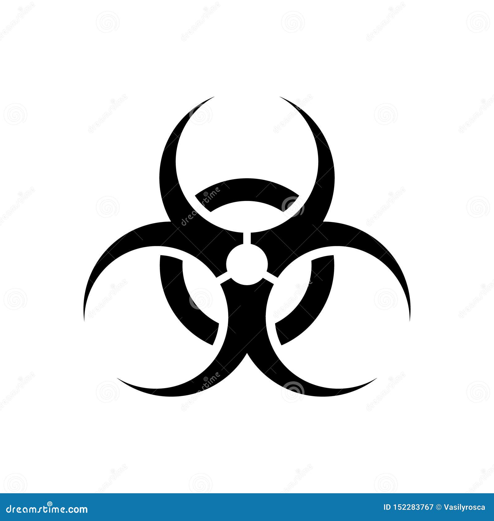 bio hazard sign caution. biological danger toxic , virus risk, biohazard alert