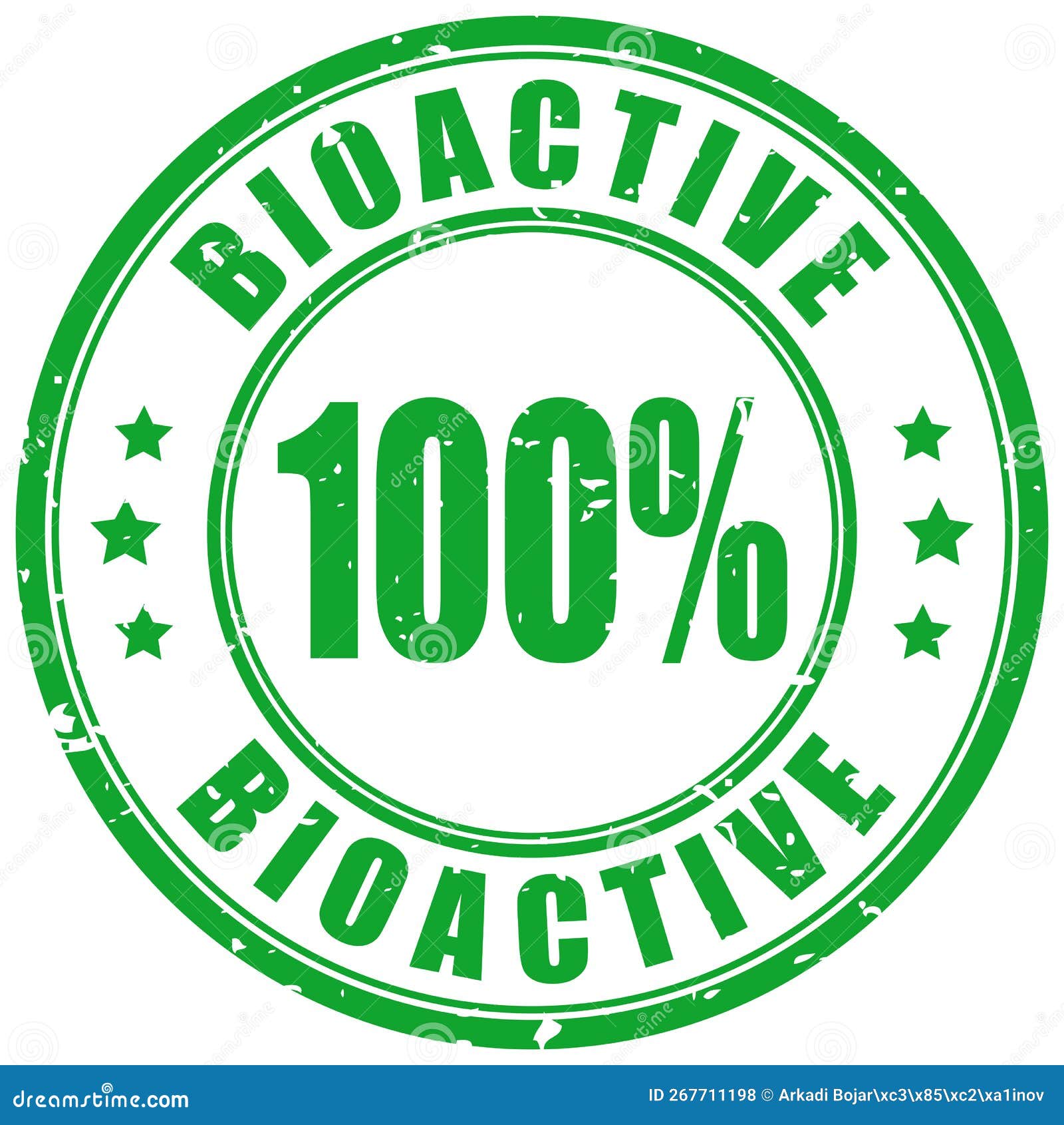 bioactive rubber  stamp
