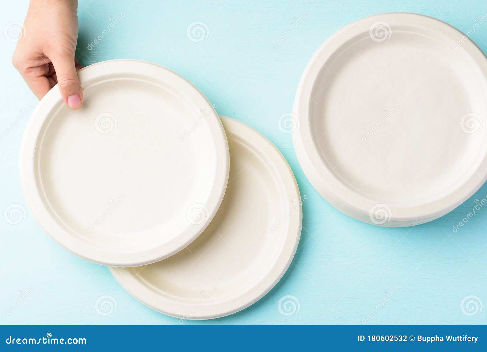 Biodegradable Plate, Compostable Plate or Eco Friendly Disposable Plate