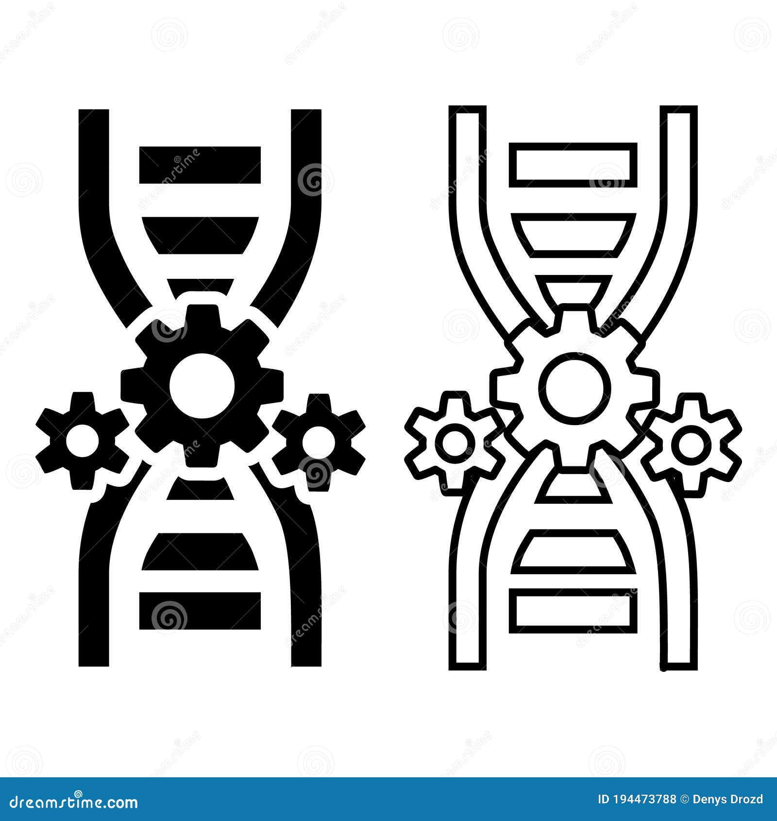 biomedical engineering clipart icons