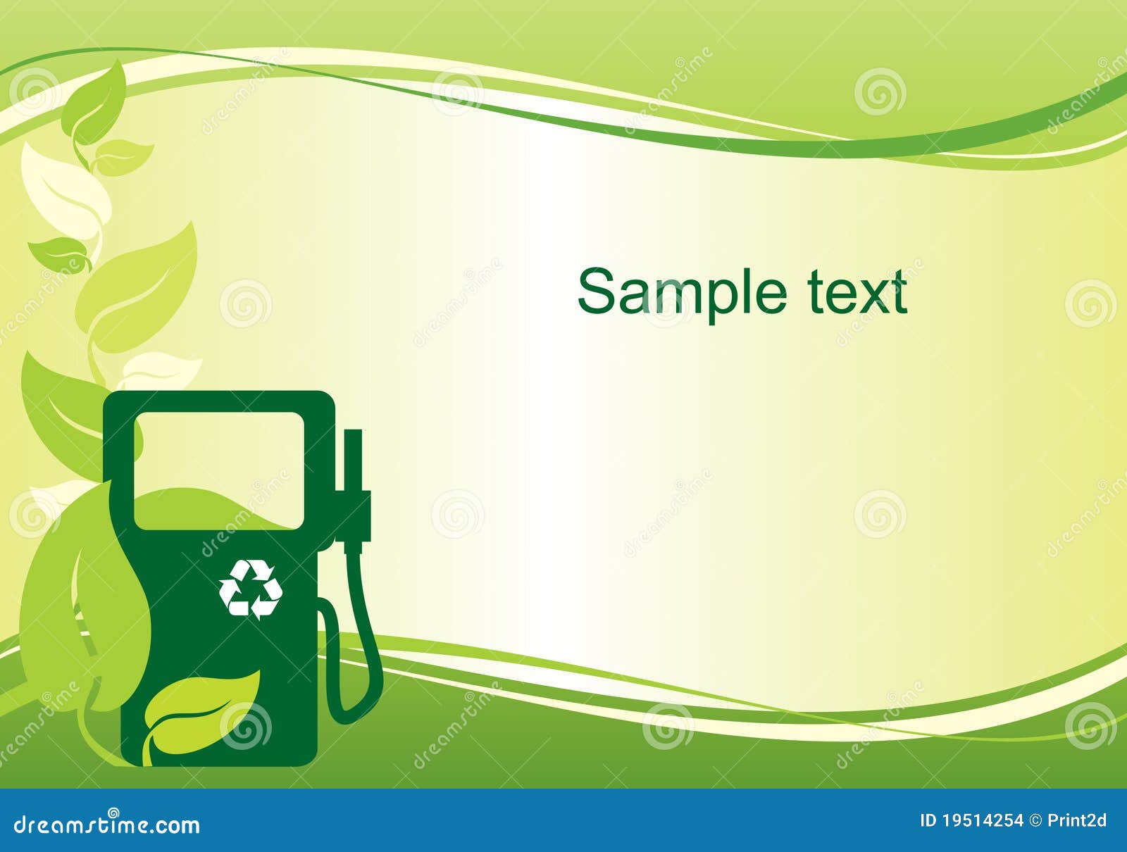 Biofuel background stock vector. Illustration of template ...