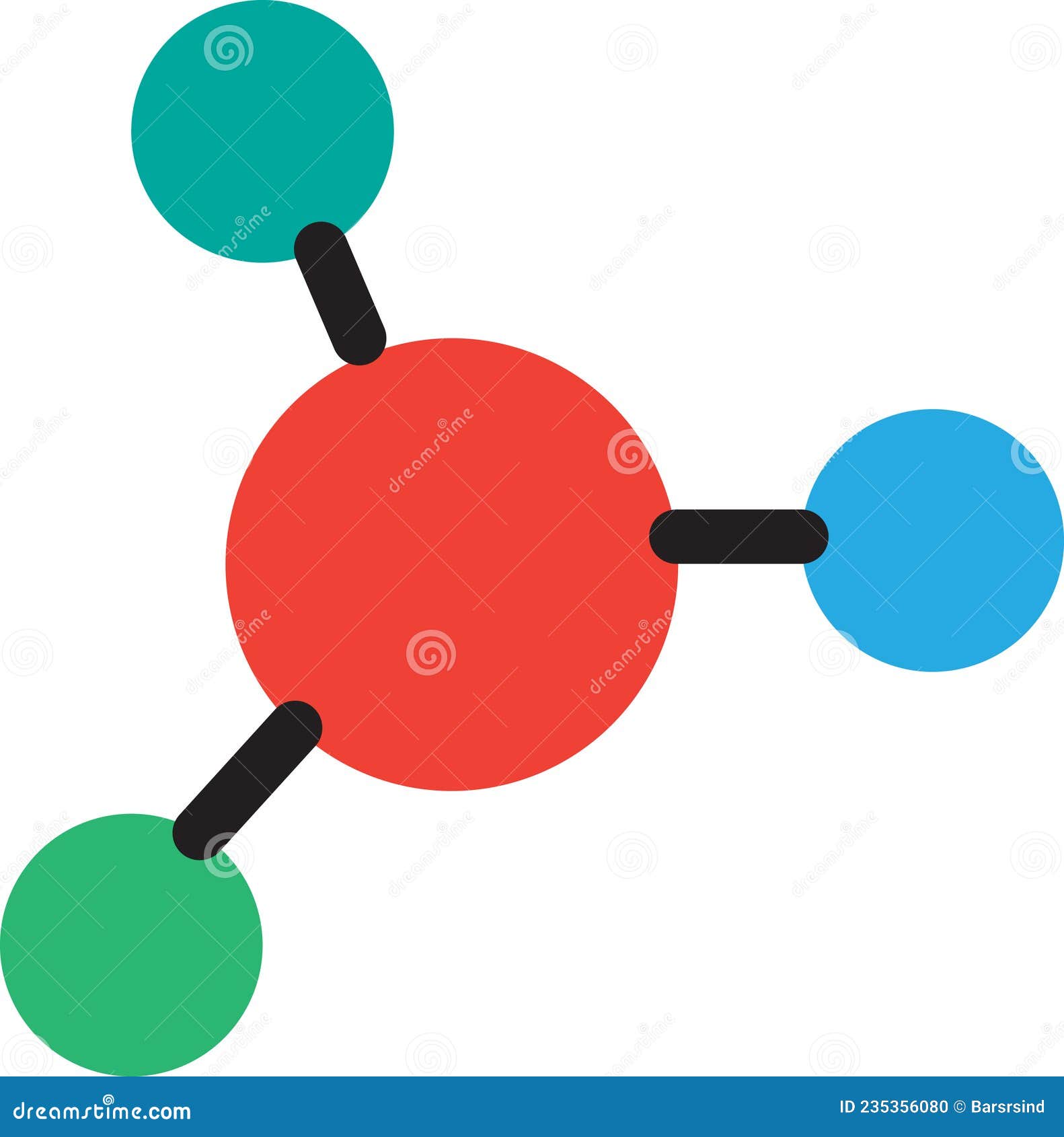 Biología Molecular O Vector De Icono Compuesto Químico Ilustración del  Vector - Ilustración de prueba, laboratorio: 235356080