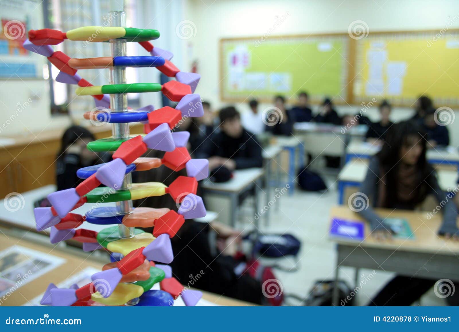 Biology classroom stock photo. Image of study, laboratory 4220878