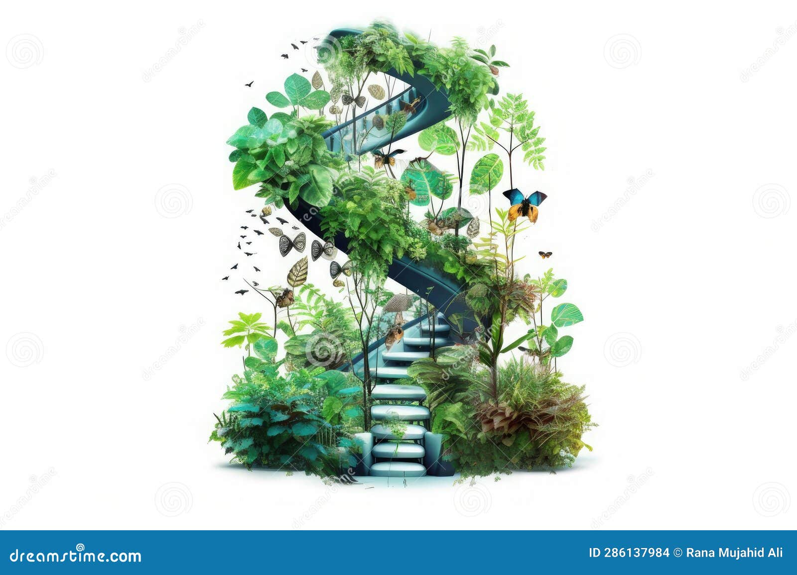 Biology Lab Nature Science Concept, Generative AI Stock Photo Image