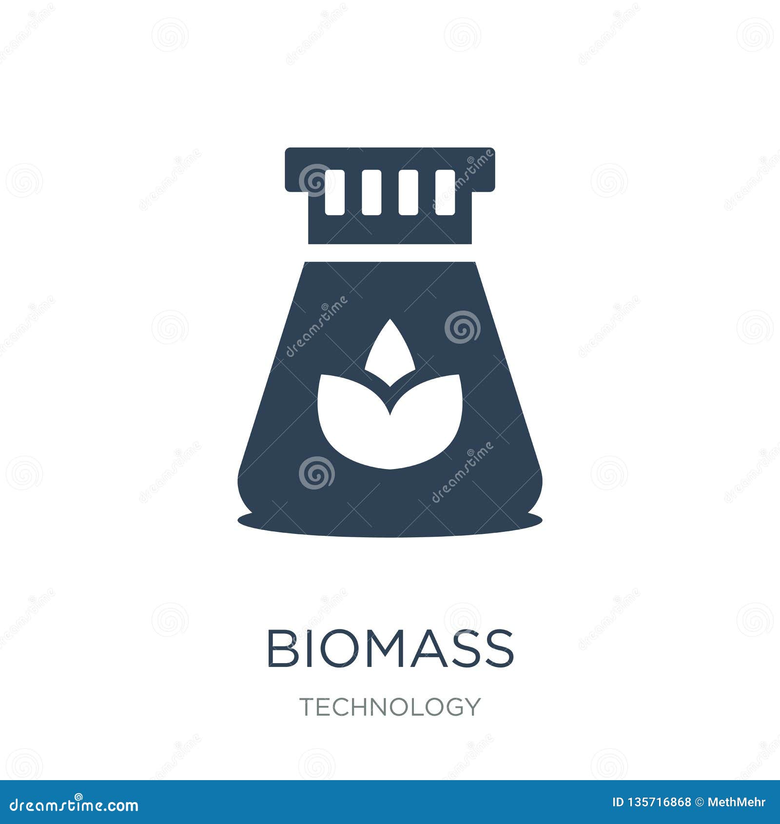 Biomass Icon. Filled Biomass Icon For Website Design And Mobile, App