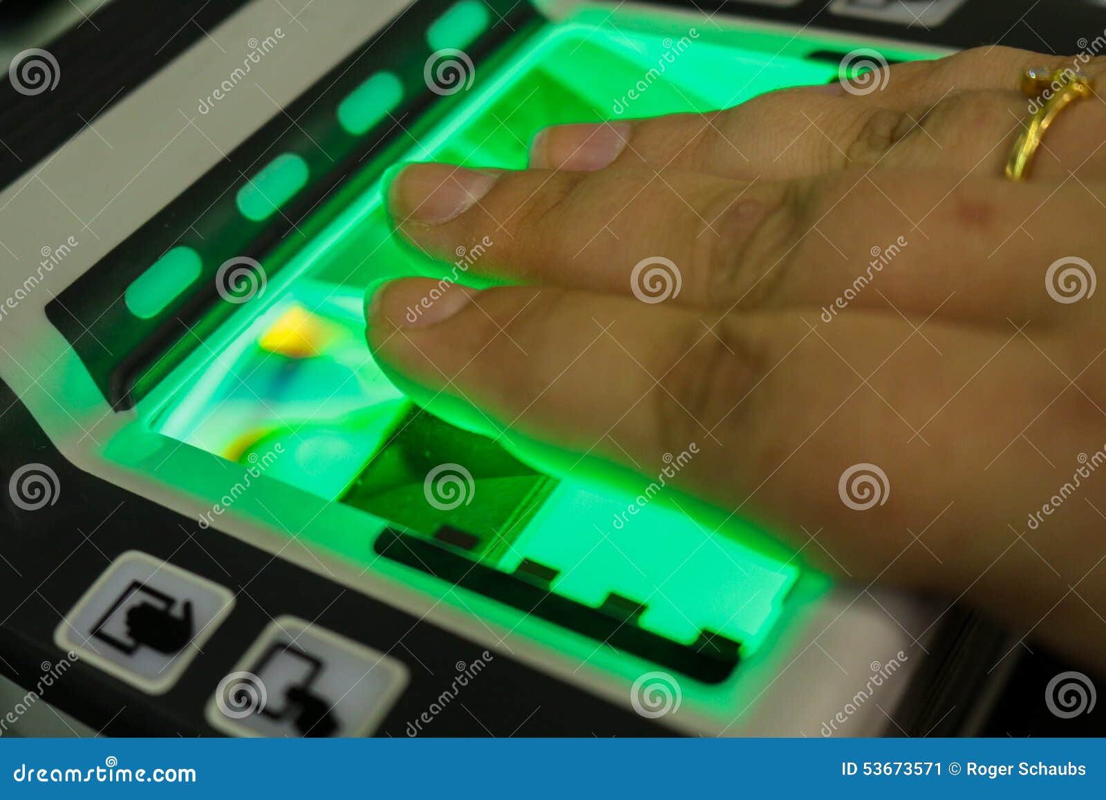 biometric fingerprint scanner