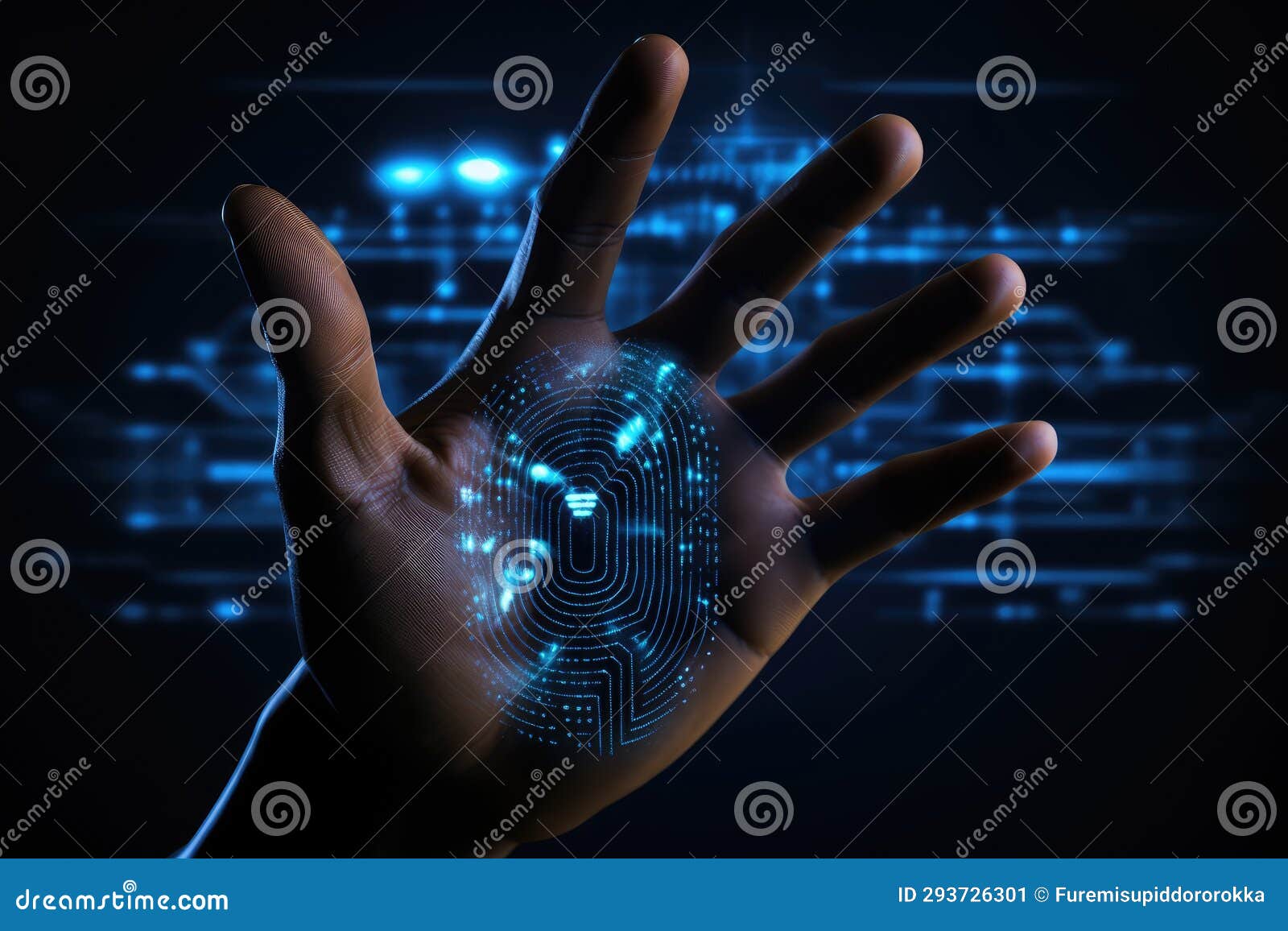 Biometric Identification Fingerprint Scanning the System of Fingerprint Circuit Diagram