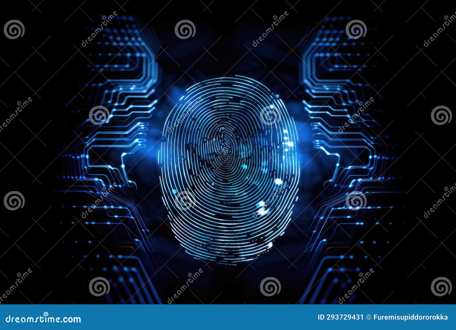 Biometric Identification Fingerprint Scanning the System of Fingerprint Circuit Diagram
