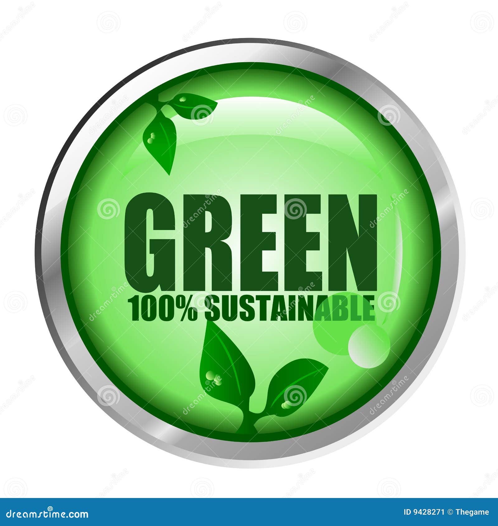 Abbildung einer grünen Biotaste.