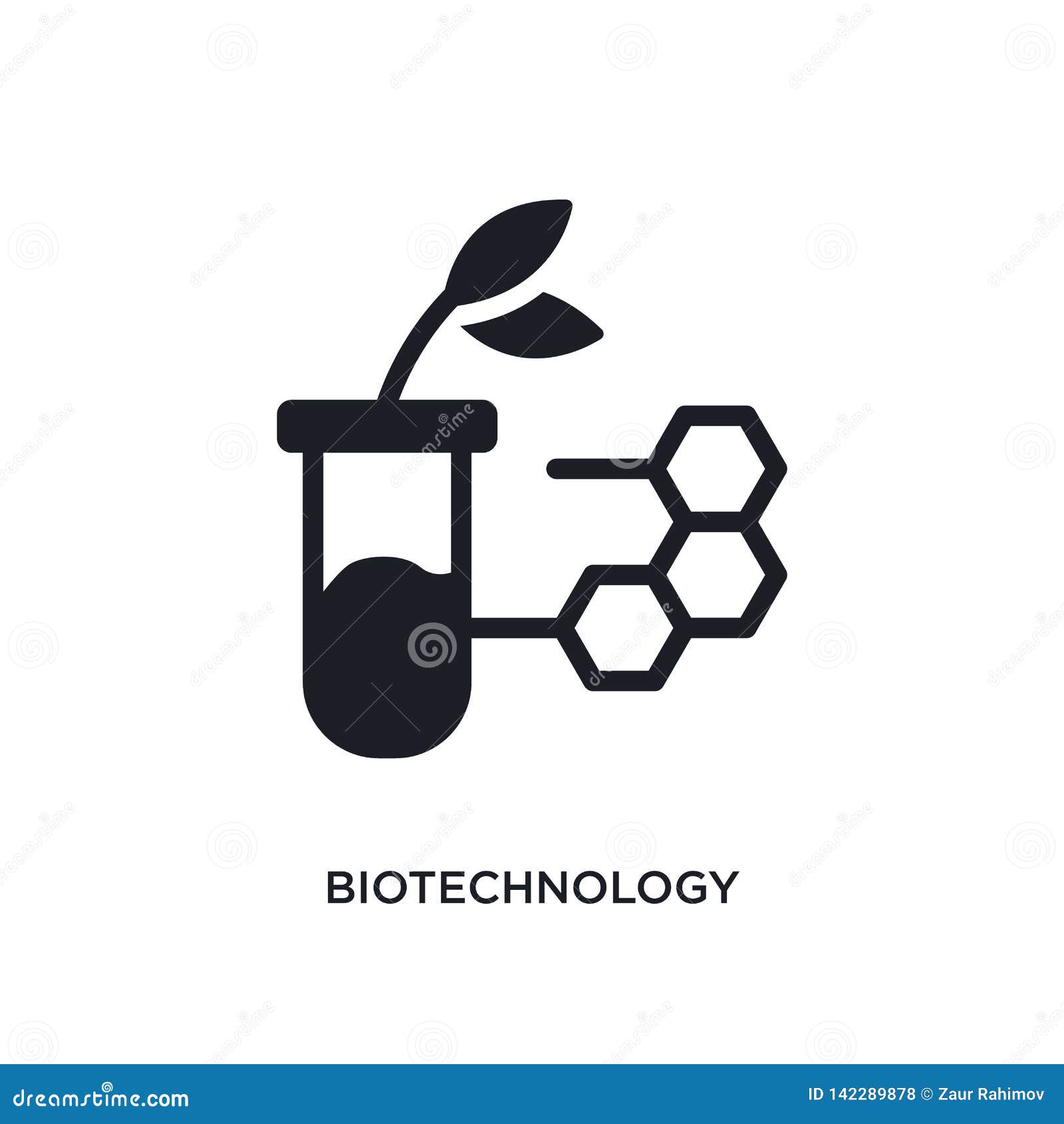 Biotechnology Isolated Icon. Simple Element Illustration from General1