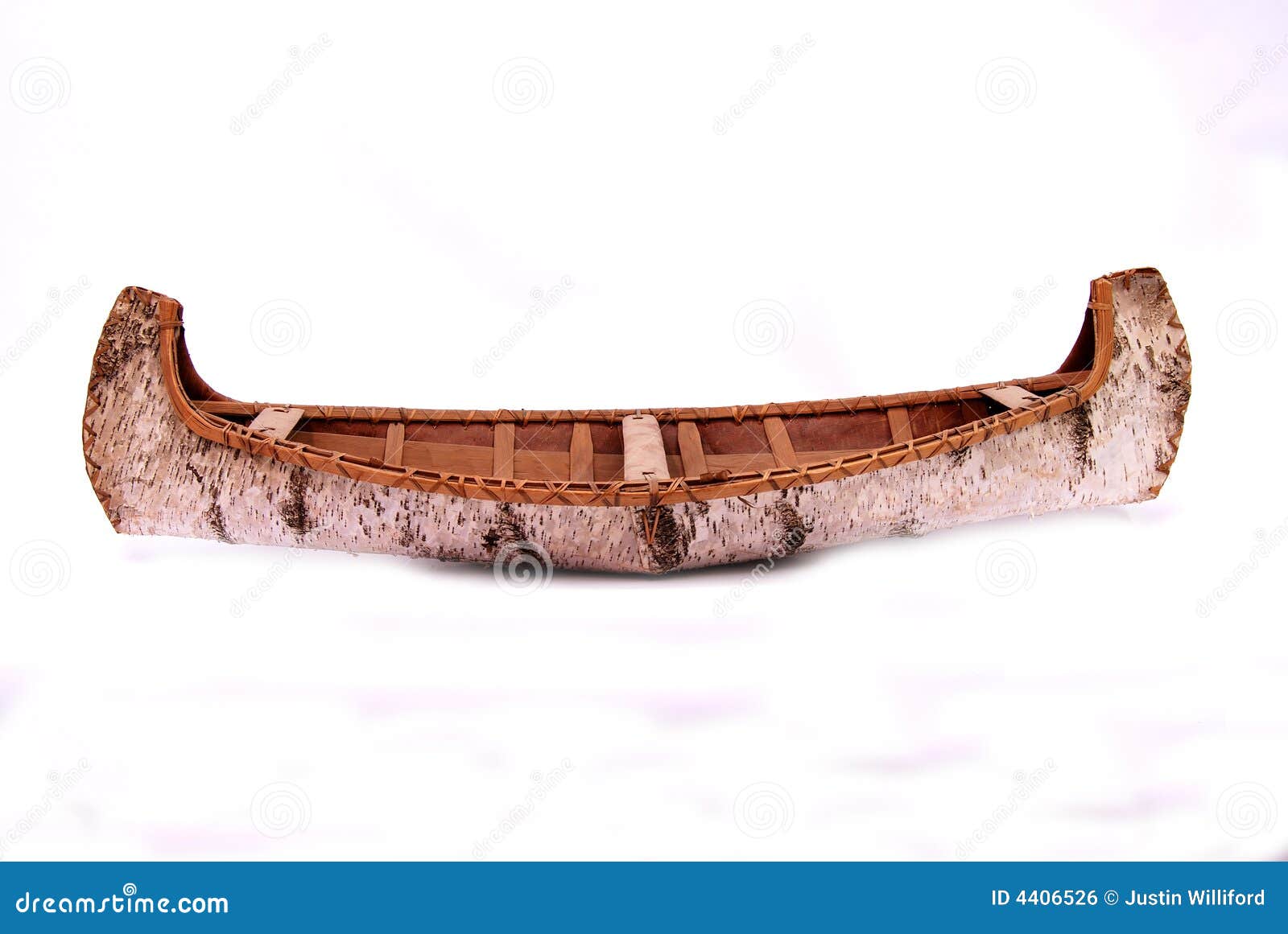Birch wood Canoe stock photo. Image of white, raft 