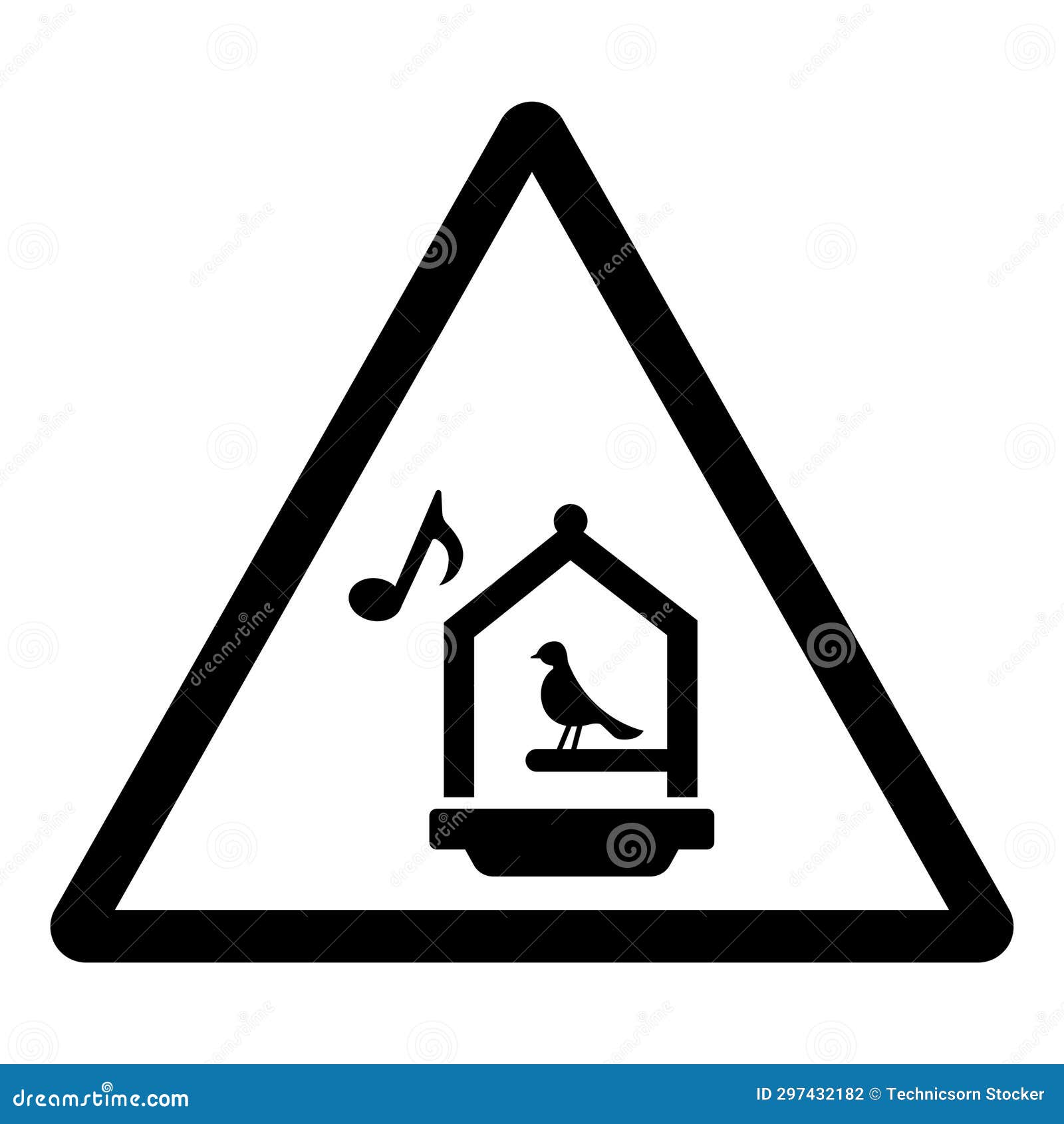 Bird Cage Symbol Sign,Vector Illustration, Isolate on White Background