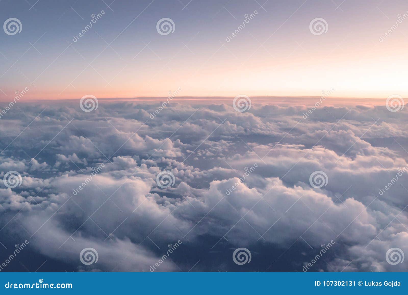 Download Bird Eye View Of Upper Cloud´s Layer. Stock Image - Image ...