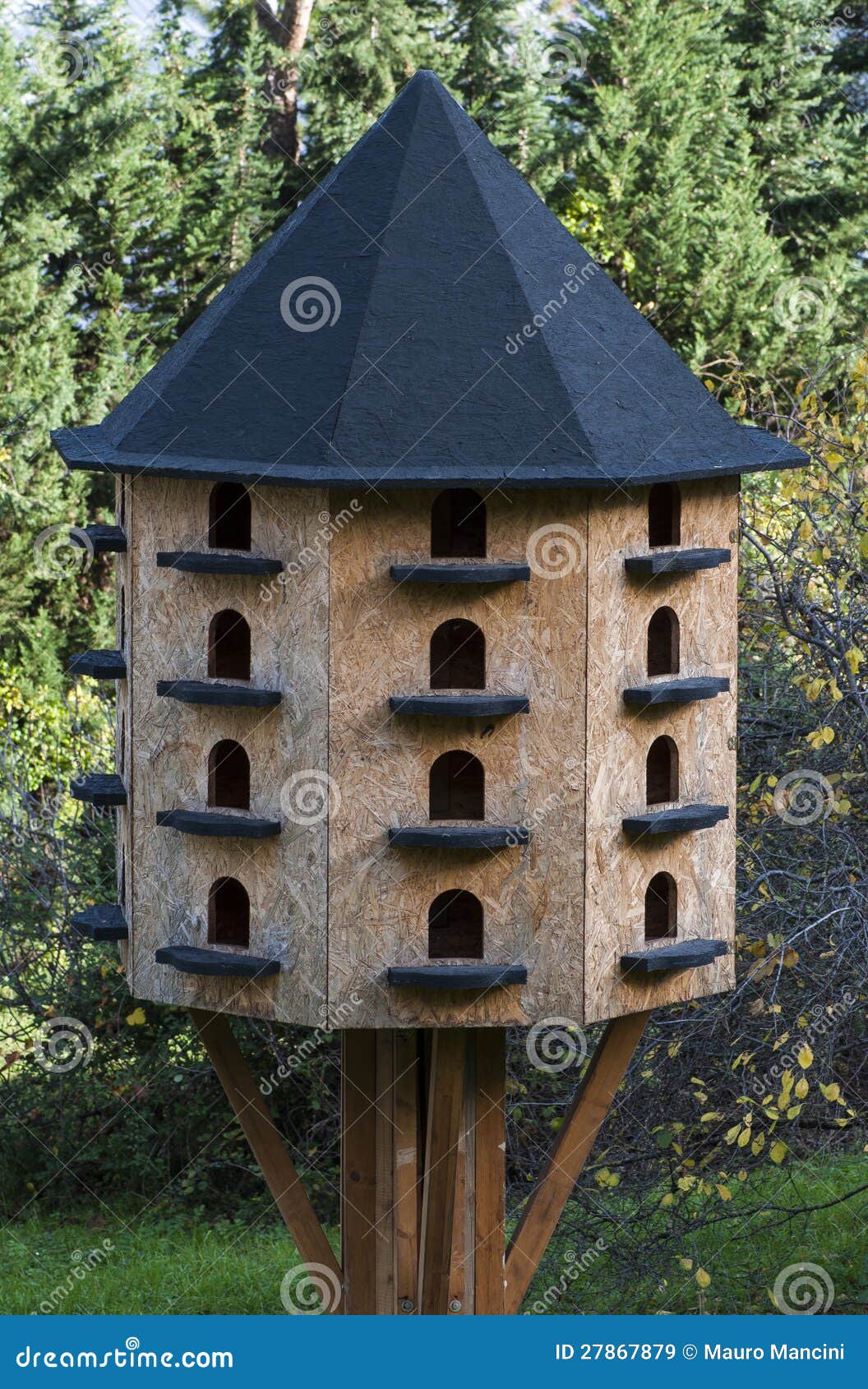 Bird house hotel stock image Image of birdhouses 