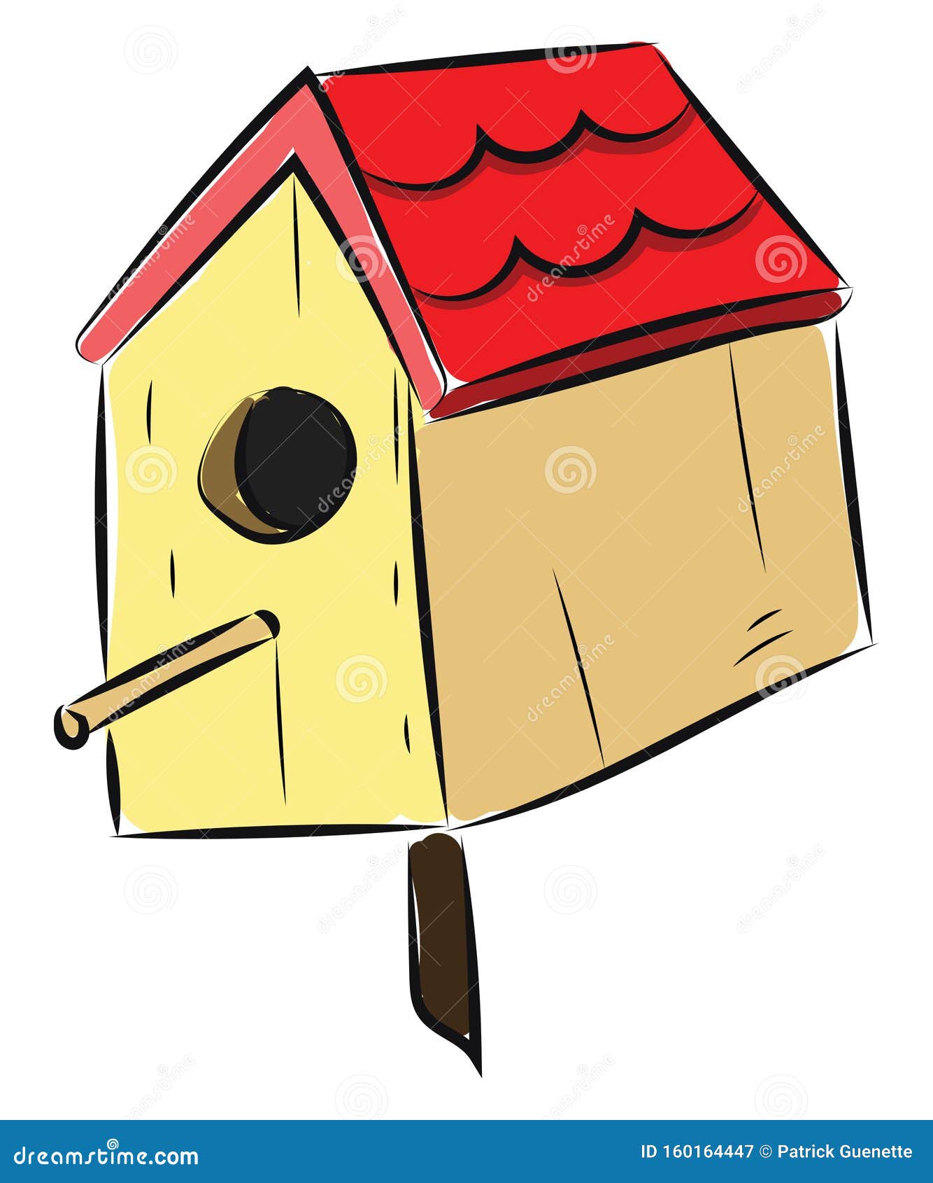 Image of Bird House, Vector or Color Illustration Stock Vector ...